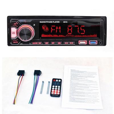 China Handsfree Phone Calls Fix Panel Big Screen Display Car MP3 Player Dual USB Music Voice Charing Auxiliary Cassette Player for sale