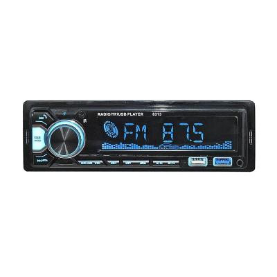 China Handsfree Phone Calling 1Din Fix Panel Car Audio Control USB MP3 Player Support App Cassette Player Car Handsfree Calling for sale