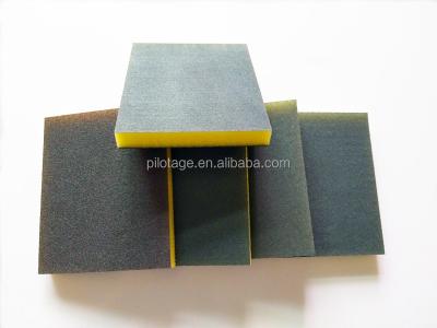 China Polishing flexible sponge sandpaper sanding block hand polishing for sale