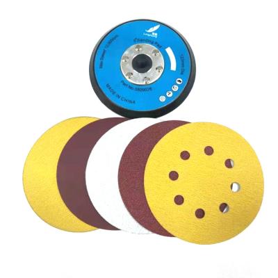 China Wet and day waterproof sanding disc White Aluminum Oxide Sanding Disc 5000 Grit Sanding Disk Dry Use Abrasive Sandpaper For Metal for sale