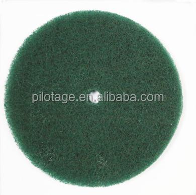 China Cleaning polishing surface Wholesale green cleaning polishing nylon scouring non wovens pad for sale