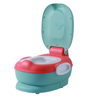 China Potty Traning Baby Potty Cute Child's Toilet Plastic Children's Potty Chair New Dedign 2021 for sale