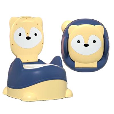 China Cartoon Baby Toilet Shape Baby Potty Training Kids Toddler Animal Potty Chair for sale