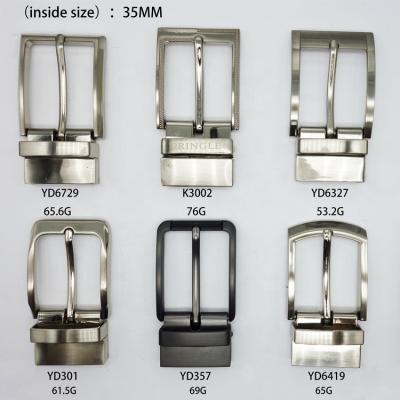 China As Shown or Customized New Style Zinc Alloy Customizable Metal Clip Buckle Reversible Pin Buckle 35mm for sale