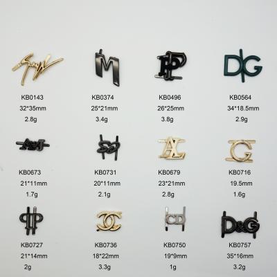 China As Picture Shows New Style Buckle Customizable Women's Shoe Metal Shoe Accessories Logo 9mm-35mm for sale