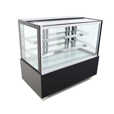 China Simple-temperature Perfect Quality Cake Cabinet Cake Showcase Colorful Fresh-keeping Bakery Show Deli Cake Cabinet for sale