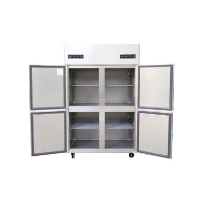 China Double-temperature competitive price commercial ice cream display case refrigerator the deli refrigerator for sale