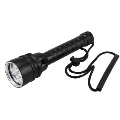 China Long Range Flashlight UV Light 15W 365nm Blacklight Underwater UV Light 15W 365nm Underwater Ultraviolet Transmitter For Research for sale