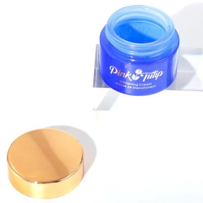 China 5g/10g/15g/20g/25g/30g/50g Cosmetic Empty Cosmetic Container Glass Cream Jars With Gold Lid for sale