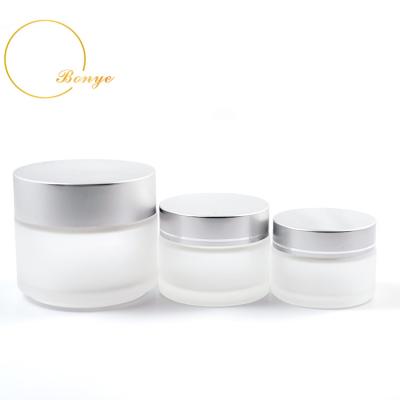 China 5g 10g 15g 30g 50g 100g Face Cream Body Cream Eye Cream Jars High Quality Frosted Cosmetic Jars Containers for sale