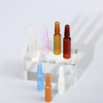 China Wholesale 1.5ml/2ml Ampules Packaging Skin Care Broken Bottles Small Personal Empty Plastic Cosmetic Disposable Liquid Container Container for sale