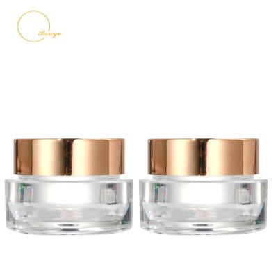 China Personal Skin Care Packaging Luxury 50g BEAUTY PACKAGING Empty PET Plastic Containers Cream Cream Jar Thickwalled for sale