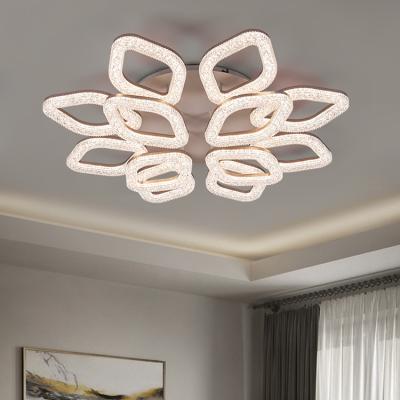 China Good price modern indoor decorative acrylic lampshade outdoor mounted remote control smart led ceiling light for sale