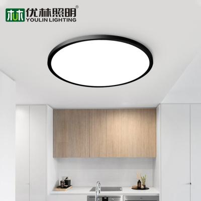 China Modern High Quality Plastic Mount Outdoor Decorative Flush Lighting Fixture Smart Led Ceiling Light for sale