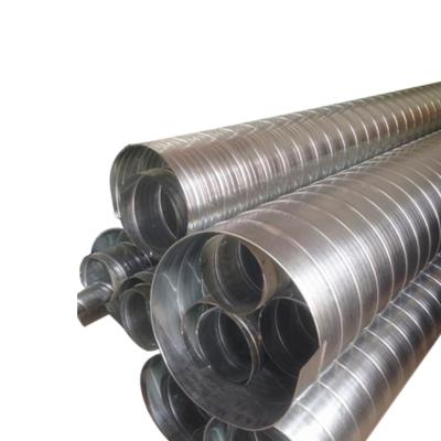 China Restaurant Contemporary HVAC Air Price Galvanized Duct Best Spiral Duct for sale