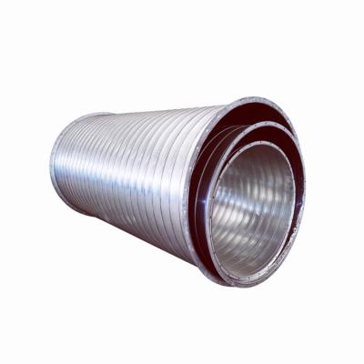 China Traditional Factory Direct Supply Fittings Fit Double Wall Aluminumduct Flexible Spiral Duct for sale