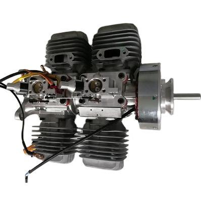 China DLA232 T4 RC Airplane Gasoline Engine Power Two-Stroke Four-Stroke Side Exhaust 232CC DLA232 Natural Wind-Cooled Displacement (EFI) for sale