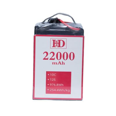 China UAV Battery Red Point 12S 44.4V 22000Mah Professional Large Capacity Solid State UAV Lithium Battery for sale