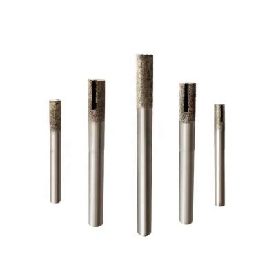 Cina Milling and Cutting Sinter Granite Flat Head Drill Used CNC Router Bit Diamond Engraving Bits in vendita