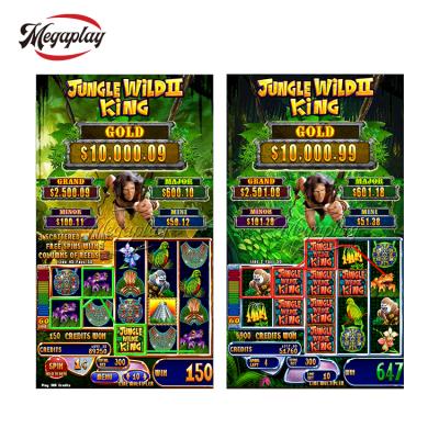 China High Returns Slots JP Cabinet Vertical Mega Slot Jungle Touch Screen Wild King II Link Game for sale