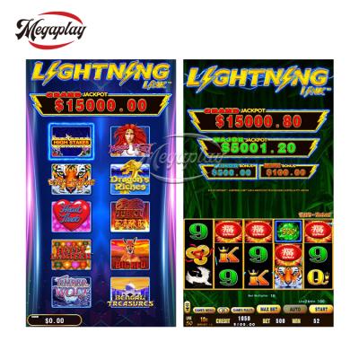 China High Returns Video Slot Multi Game 10 In 1 Eye Of Fortune Games Coin Operated Game Board Lightning Link for sale