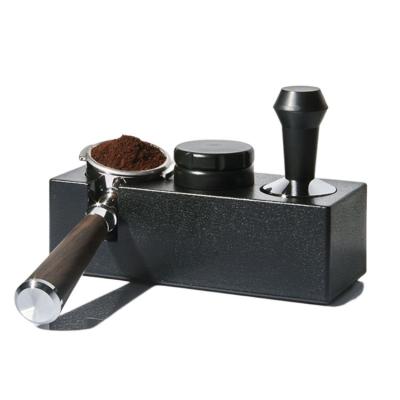 China Viable Good Quality Bartender Tool ABS Portafilter Holder Coffee Handle Tamper Station Coffee Accessories for sale