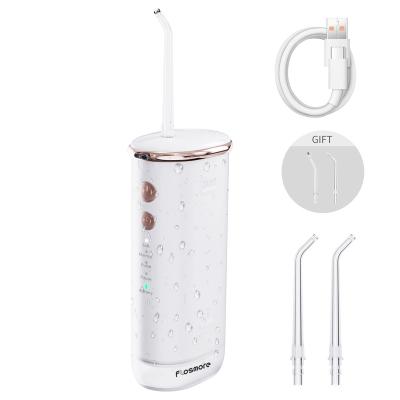 China Travel Outdoor Water Flosser Cordless Teeth Remover Water Pick Portable Oral Care Irrigator Braces Bridges for sale