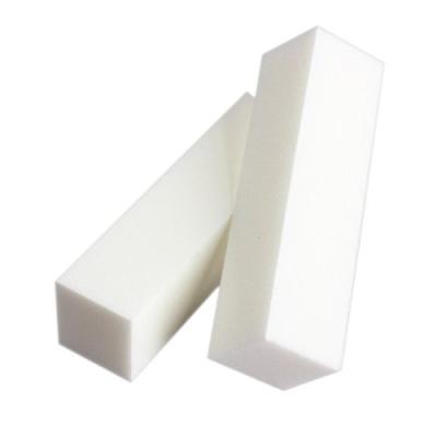 China 20PCS/PACK 95x25x25mm Grinding Edge Grit 120 4 Way White EVA Nail Buffer Block For Nail Sanding for sale