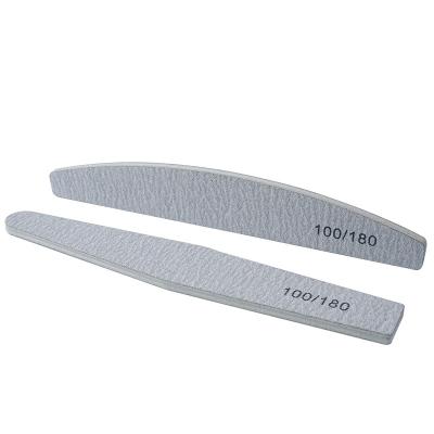 China Professional Nail Care Custom Printing 100/180 Zebra Disposable Nail File for sale