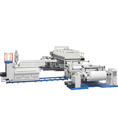 China Mono PET Plastic Film Coated PE PP Extrusion Laminating Machine for sale