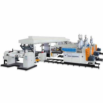 Chine Machine de laminage par extrusion de feuille d'aluminium multi-couche revêtue en PET automatique à vendre