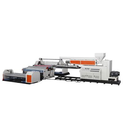 Chine 2400 mm machine de laminage par extrusion de tissus non tissés automatique à vendre