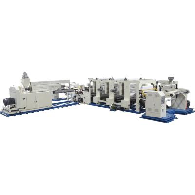 China Three Colors Gravure Paper Printing Film Extrusion Coated Laminating Machine for sale