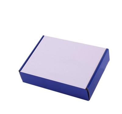 China Factory Wholesale Recyclable Express Packing Logistics High End Colored Paper Packing Shipping Shipping Box for sale