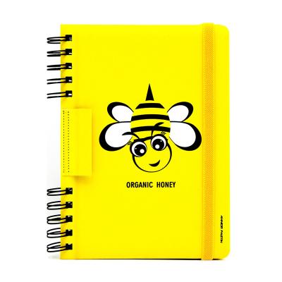 China Hot Selling Factory Wholesale A4 A5 Hardcover Fancy Spiral Journal Stationary Notebooks for sale