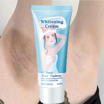 China Buttocks Organic Axillary Joints Intimate Area Female Skin Care MELAO Skin Care Whitening Cream for sale