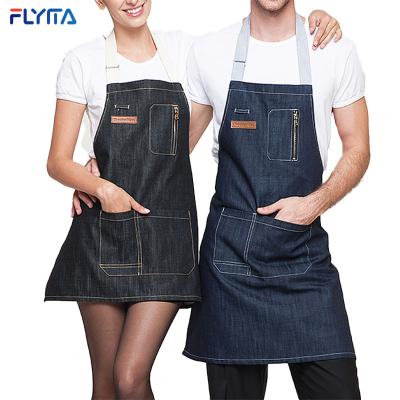 China New Garden Comfortable Leather Straps Kitchen Aprons Custom Logo Living Room Gifts Stores Cafe Apron Hotels Waterproof Kitchen Aprons for sale