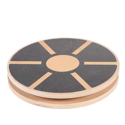 China Durable Stable Bearing Plate Yoga Gym Round Waist Twisting Anti Skid Balance Board Training for sale