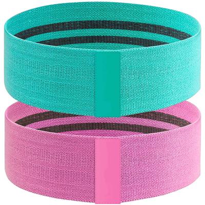 China High Elastic Stretch Legs And Butt Exercise Fabric Resistance Bands Home Gym Equipment Exercise Bands For Women And Men for sale