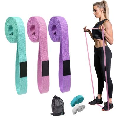 China High Elastic Strength Heavy Duty Stretch Exercise Bands Fitness Loop Resistance Bands Set For Full Body Workout for sale