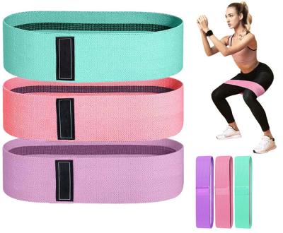 China High Elastic Strength Resistance Bands Sets Exercise Bands Gym Sets Elastic Exercise Bands For Squats / Glute Bridge for sale