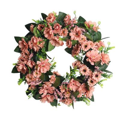 China Garland Factory Wholesale Rose Garland Door Lintel Door Hanging Garland Wedding Home Decoration Home Silk Garland for sale