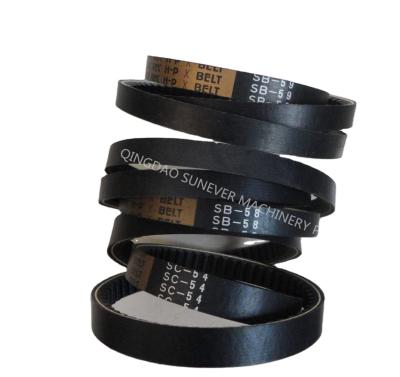 China hotels bando belt japan harvester v belt SB59 for kubota harvester DC60 DC70 DC70G DC70PLUSDC105 for sale