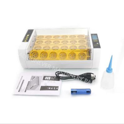 China Hottest Selling Chicken Farms CE Approved Automatic Mini 24 Egg Incubator Chickens for sale