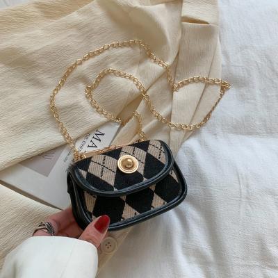 China 2022 high quality fashion elegance girl sunny shoulder cross - body bag vintage cute handbag lipstick luxury purses and handbags for sale