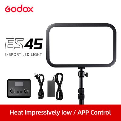 China Godox E-sports LED Lights ES45 Kit 2800K-6500K Rod Holder with APP and Remote Controller for Youtube Live Photography Studio ES45 Game for sale