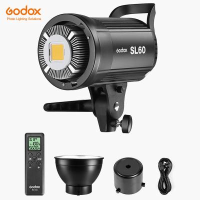 China Godox LED Visual White Version Video Light SL-60Y SL60W 33000K Continuous Light Bowens Mount For Studio Video Recording SL60W for sale