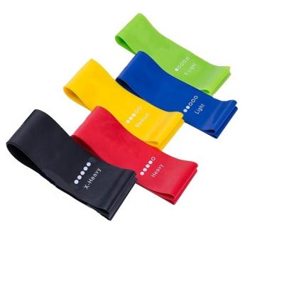 China Home workout 5 in 1 latex  Different resistance Level Booty Bands for Home Work Out and  exercise for sale