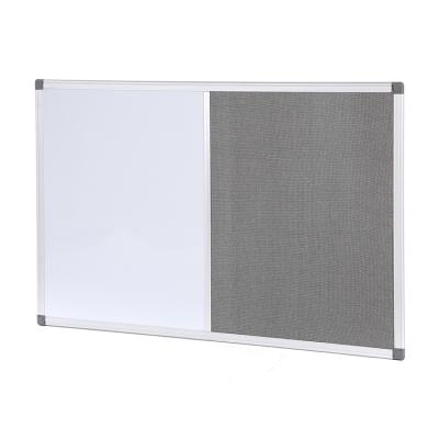 China Office Dry Erase Whiteboard Bulletin Board Magnetic Combo Wall Mounted Note Cork Board Combination Board For Home Office for sale