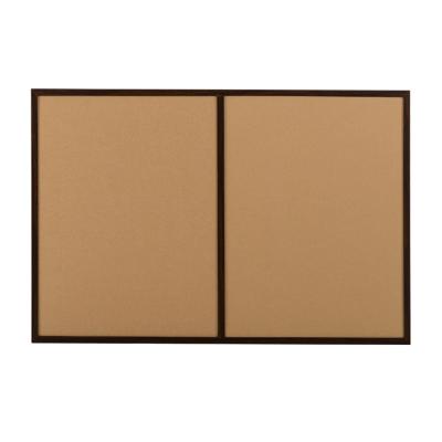 China Used as wall mounted cork bulletin boards combination combination white board wooden frame message board for sale